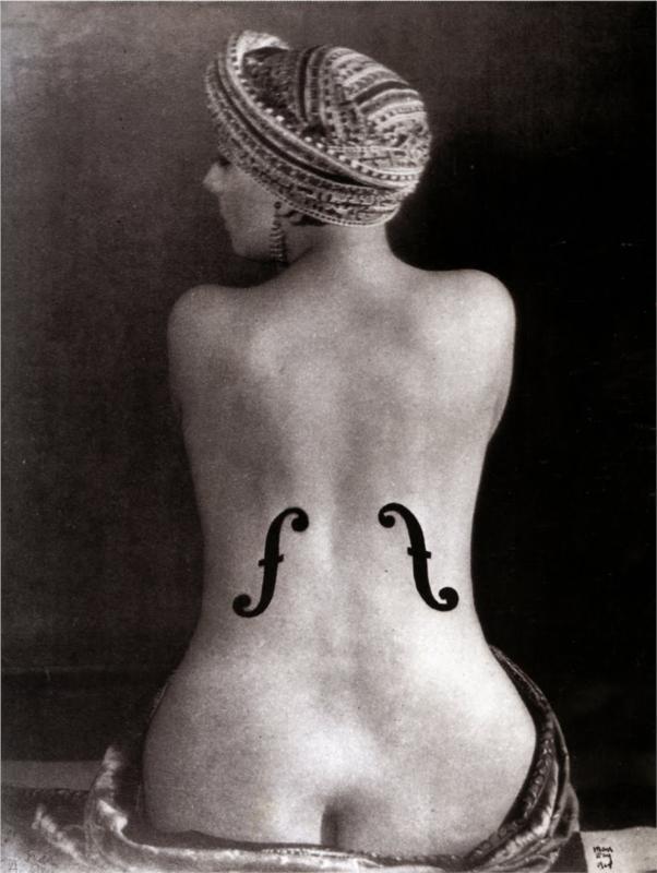 ‘El violín de Ingres’, de Man Ray