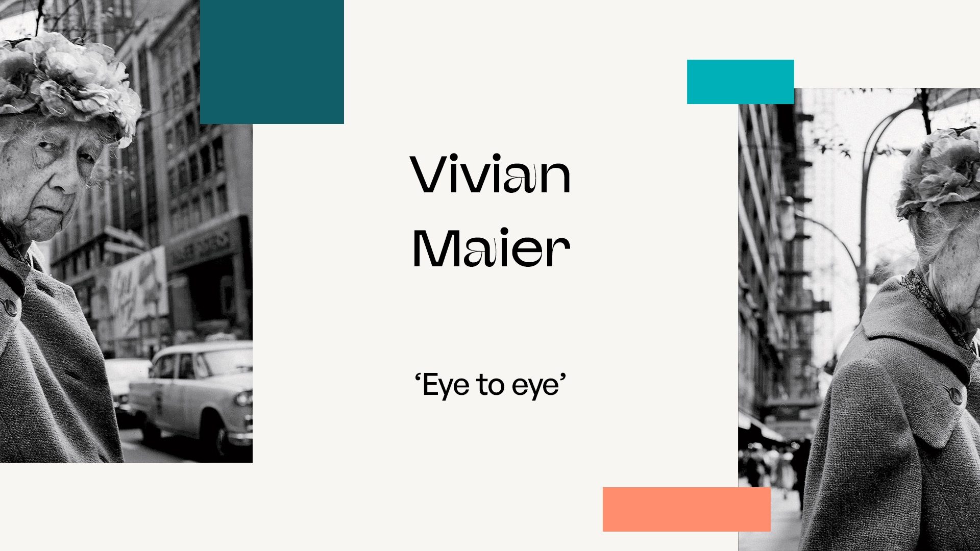 Fotolibro de Vivian Maier 'Eye to eye' - Jardin Remoto