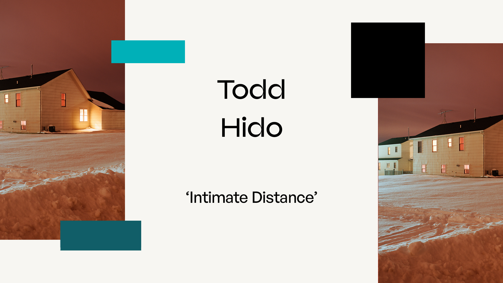 Fotolibro de Todd Hido 'Intimate Distance' - Jardin Remoto