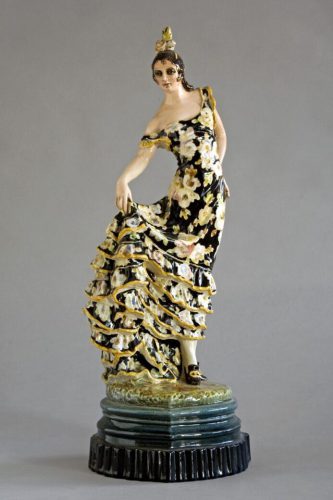 La Baticola (Elena Plá Toda), Antonio Peyró, cerámica esmaltada (1934), Museo Nacional de Artes
Decorativas. Madrid (Foto de Masú del Amo)