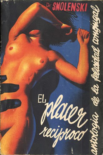 ‘El placer recíproco’, portada de Josep Renau Berenguer (1933), Museo Nacional de Artes Decorativas.
Madrid (Foto de Masú del Amo)
