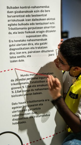 'Irresistuble lineal', de Lah Ortiz foto: sortzen_vg