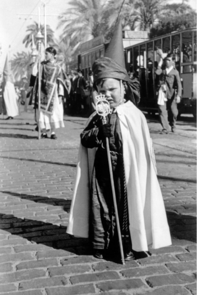 niño-feria-abril-sevilla-robert-capa